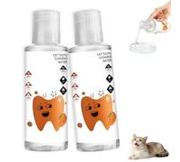 Balyxe Dental Perros, Balyxe Enjuague Bucal para Perros y Gatos (Gatos-2) | Fácil de Usar y Bebible, Elimina El Mal Aliento Ayuda a Mejorar la Ligiene Bucal y la Salud de las Encías en Perros y Gatos