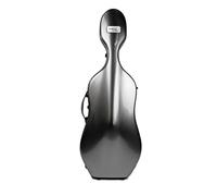 BAM 1004XL Hightech Compact Cello Case Silver Carbon