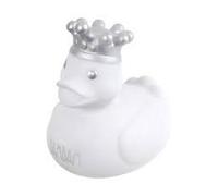 Bam bam Duck Mood Light with Silver Crown - New Baby Christening Gift