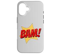 ¡Bam! Cómics Divertidos Sonido Retro Pop Art Carcasa para iPhone 16