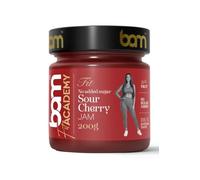 BAM Mermelada de Guindas sin Azúcar, 200 g - Mermelada sin Azúcar Añadido con 50% de Fruta - Ideal para Desayunos y Repostería