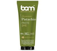 BAM Pasta de Pistacho en Tubo, 50 g - Crema de Pistacho 100% sin Azúcar - Para Helados, Cremas, Tartas y Postres Gourmet