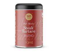 BAM Sazonador Tartar Steak, 130 g - Especias para Cocinar con Mezcla de Sal, Pimienta y Verduras Secas - Ideal para Carne y Tartares