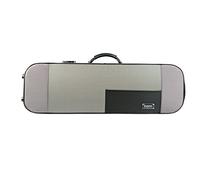 Bam Stylus - Funda para violín, diseño rectangular, color gris