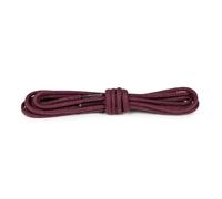 Bama Cordones redondos de algodón para zapatos, 1 par, 100% algodón, cordones de repuesto fuertes y de color rápido para zapatillas diarias, zapatos casuales y botas, Burdeos, 75 cm - 29 inch - 4 to 5