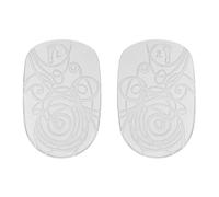 Bama Essentials Almohadillas de Gel para el Talón - Cojines de Gel Transparentes Autoadhesivos con Tecnología Air Cushion para Tacones y Bailarinas - Talla Universal 55 x 85 mm - 1 Par