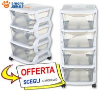 Bama Insieme CAJONERA con Ruedas 3 / 4 Cajones Varios Colores y Modelos