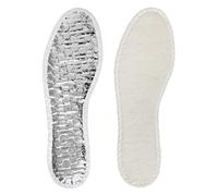 Bama - Plantilla para Zapatos Unisex, Color Plateado, Talla 43