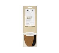 Bama Plantillas de Cuero con Carbón Activo, Amortiguadoras, Talla 43, 1 Par