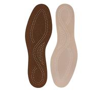 Bama Plantillas de Fibra de Cuero para Zapatos - Amortiguación para Calzado para Comodidad y Soporte Recicladas que Absorben la Humedad para Adultos 1 Par - 42/43 EUR
