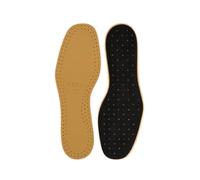 Bama Plantillas de Piel de Primera Calidad para Niños - Transpirables para Zapatos con Látex que Amortigua los Impactos y Carbón Activado - Reducen el Olor y la Humedad - 1 Par - 34/35 EUR