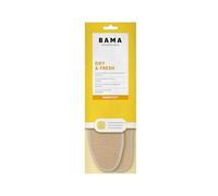 Bama Plantillas Dry & Fresh - de Calidad para Calzado Barefoot Transpirables para Verano con Iones de Plata 1 Par - 38/39 EUR