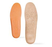 Bama Plantillas Memory Foam - Plantillas Zapatos Acolcahadas Transpirables para Alivio de la Presión del Pie - Unisex, Marrón/Naranja 38/39 EUR