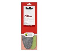 Bama Plantillas para Calzado de Trabajo y Jardín - Para Botas y Zapatos de Goma Para Invierno y Uso Intensivo Adultos 1 Par - 44/45EUR