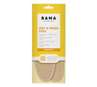 Bama Plantillas Zapatos Infantil para Pies Secos y Frescos - Para Calzado Respetuoso Calidad Transpirables para Verano con Iones de Plata 1 Par - 22/23 EUR
