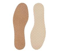 Bama Plantillas Zapatos Standard Buffalo Plus - Antiolor y Sudor con Fibras de Cuero Transpirable y Espuma Látex - Para Mujer y Hombre, Zapatillas y Botas - Pack 3 Talla 46/47 EUR