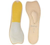 Bama Suela de Piel Brillante 3/4, Plantilla Unisex, Beige, 37