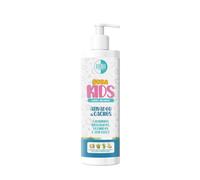 Bamba Cosméticos Juba Kids Ativador de Cachos, Linha Infantil, con Aloe Vera, Manteca de Karité y Aceite de Coco, sin Frizz