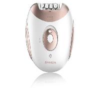 Cecotec Máquina de Depilar de Arranque Inalámbrica SkinCare Depil-Action Go. Funciona con Batería o con Cable, Cabezales Intercambiables, 2 Velocidades, Ligera y Compacta, Incluye Tapa Protectora