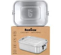 Bambaw Fiambrera con Tapa Metálica - 1200 ml Bambaw