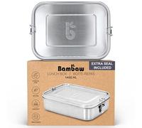 Bambaw Fiambrera con Tapa Metálica - 1400 ml Bambaw