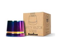 Bambaw Soporte para maquinilla de afeitar arcoíris | Soporte de afeitado universal