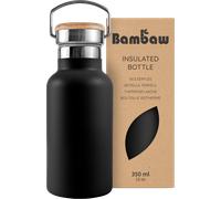 Bambaw Termo de Acero Inoxidable 350 ml - Jet Black Bambaw