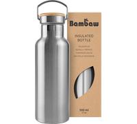 Bambaw Termo de Acero Inoxidable 500 ml - Natural Steel Bambaw