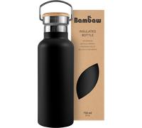 Bambaw Termo de Acero Inoxidable 750 ml - Jet Black Bambaw