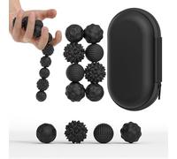 Bambebe 8 Bolas Magnéticas Antiestrés de Silicona - Juguetes Sensoriales con Texturas para Adultos y Niños, Pelotas de Acupresión para Aliviar Ansiedad, Estrés y Estimulación Táctil