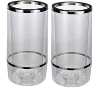 BambelaaEnfriador de botellas con doble pared, plástico, 2 unidades