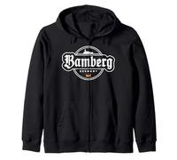 Bamberg Alemania City Travel Diseño icónico Sudadera con Capucha
