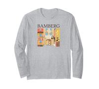 Bamberg, Baviera, Sur de Alemania, Dibujo a Mano Manga Larga