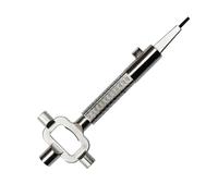 Bamberg Herramienta Ajuste Deslizante del Cuerpo la Cerradura Quitar la Cerradura la Puerta Herramienta Auxiliar Instalación Medir el Núcleo la Cerradura Suministros Cerrajería