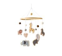 Bamberg MóVil de para Cuna - MóVil de de Animales de - MóVil de GuarderíA para NiñA o NiñO MóVil Hecho a Mano de GéNero Neutro