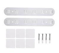 Bamberg Paquete de 2 Soportes para Gafas de Pared, Organizador de Gafas de Sol, Expositor de Gafas de Sol de Acrílico, Estante para Gafas de Sol, Soporte para Gafas con 6 Ranuras