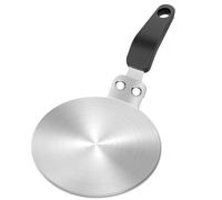 Bamberg Placa Adaptadora para Cocina de Inducción de 13 cm/5,1 Pulgadas, Disipador de de Acero Inoxidable para Cafetera Moka de Aluminio y Acero Inoxidable