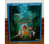 BAMBI 2 EL PRINCIPE DEL BOSQUE BLU RAY+DVD DISNEY NUEVO SLIPCOVER (SIN ABRIR) R2