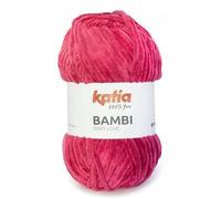 BAMBI de Lanas Katia. Ovillo de color magenta Cod.340
