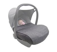 Bambiniwelt - Protector contra el viento y los pies para Maxi-Cosi CabrioFix, color gris