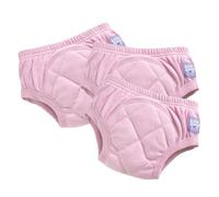 Bambino Mio calzoncillos de aprendizaje reutilizables para bebé y niño pequeño, pack de 3, 2-3 años, Rosa - niños y niñas, ropa interior lavable, marca británica