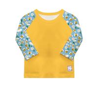 Bambino Mio, Camiseta de baño de Manga Larga con protección Solar UPF 40+ (1-2 años) Abejas ATAREADAS - para bebés y niños pequeños