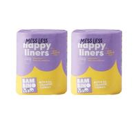 Bambino Mio, forros de pañal súper suaves, pack de 100 uds. pack de 2