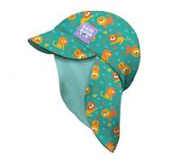 Bambino Mio, Gorro de baño Reversible con protección Solar UPF 40+ (0-6 Meses) para bebés y niños pequeños - Gatos Guays, para niños y niñas