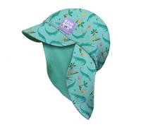 Bambino Mio, Gorro de baño Reversible con protección Solar UPF 40+ (1-3 años) para bebés y niños pequeños - COCODRILO ASTUTO, para niños y niñas