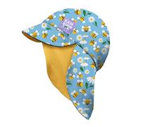 Bambino Mio, Gorro de baño Reversible con protección Solar UPF 40+ (1-3 años) para bebés y niños pequeños - Abejas ATAREADAS, para niños y niñas