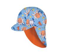 Bambino Mio, gorro de sol reversible con protección solar y de cuello - Patrulla de las Olas, 0-12 meses, protección UPF 40+, para bebé y niño pequeño