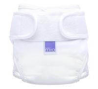 Bambino Mio, mioduo cobertor de pañal reutilizable, blanco, talla 1 (<9 kg)