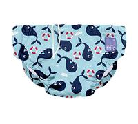 Bambino Mio, pañal bañador, oleaje de ballenas, extra grande (2+ años)