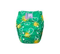Bambino Mio, Revolucionario pañal reutilizable, sostenible, lavable, sin químicos, ecológico para recién nacidos a niños pequeños (brillante)
